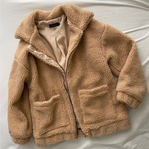 Oversized Teddy Jacket
